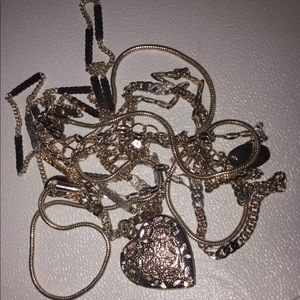 Gold Necklace Locket